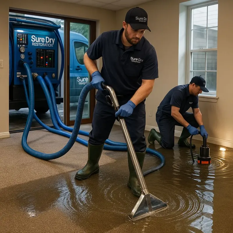 Water Extraction and Removal process in Jackson County, GA